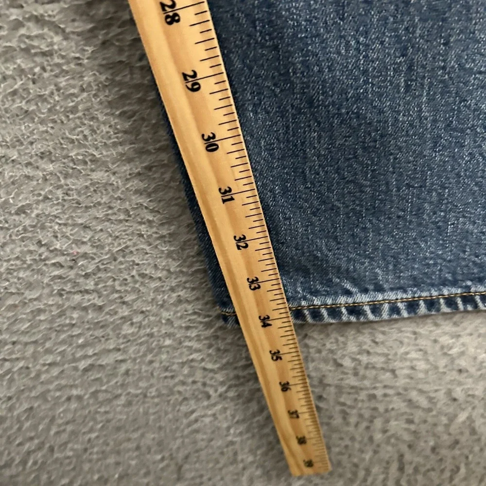 Vintage Levis Jeans Mens 36x34 Blue Denim 501 Straight Leg Button Fly American